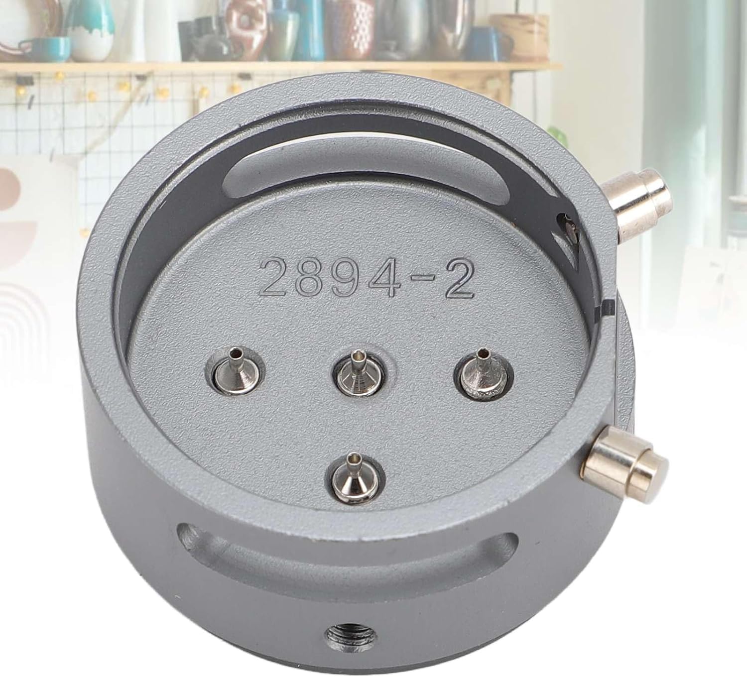 Support de Mouvement de Montre pour Base de réparation en Alliage d'aluminium 2894-2, avec clé hexagonale et boîte de Rangement