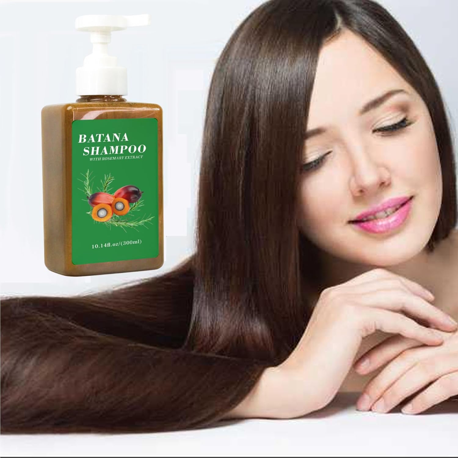 Batana Oils Shampoo, Batana Oil Hair Growth Shampoo, With Extract,Nourishes, Revitalizes, And Leaves Hair Smooth And Voluminous (3pc)