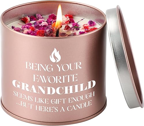 Ideas de regalos de Navidad para abuela, regalos de Woodemon para abuela, velas perfumadas de lavanda hechas a mano, regalos únicos para abuela, 9