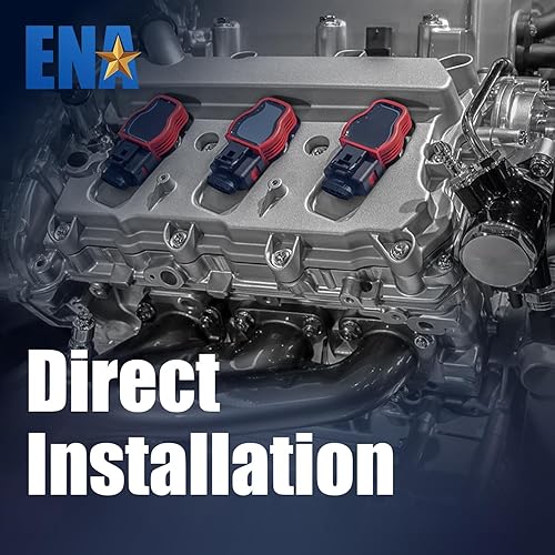 Miniatura 4 de ENA Juego de 8 bobinas de encendido con 8 bujías platino 5.6L V8 compatibles con Infiniti Nissan 2004 2005 2006 QX56 Titan Pathfinder 05-06 Armada