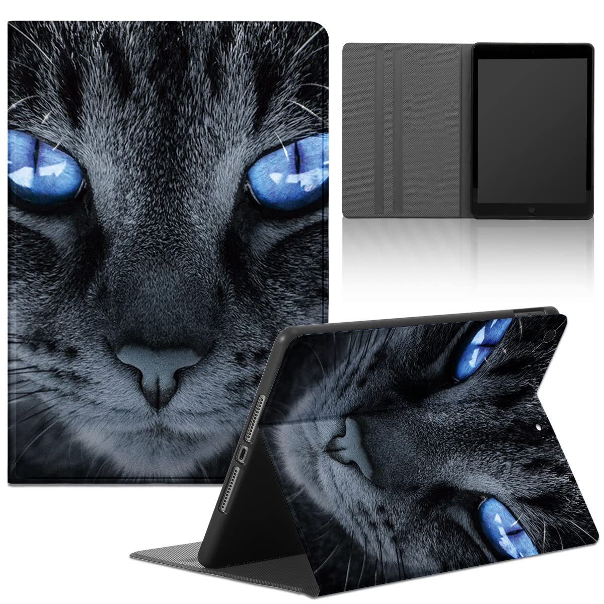 Housse Pour Huawei Mediapad T5 10.1 - Étui PU Avec Support, Motif Marbre, Protection Anti-Choc - 8
