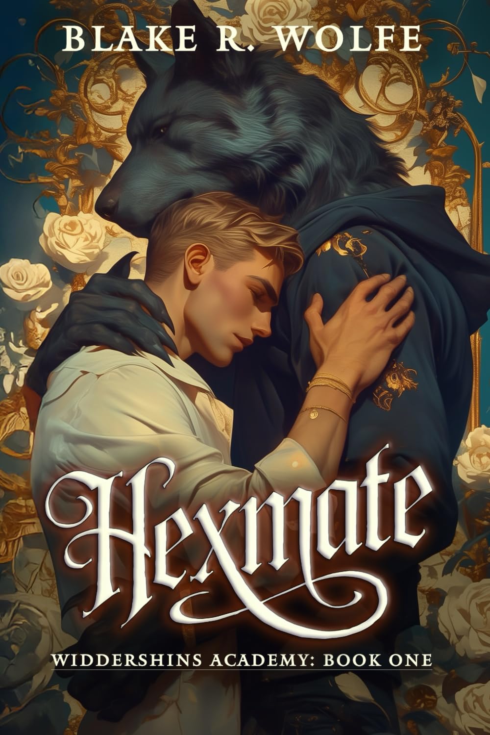 Hexmate: A Gay Shifter Paranormal Academy Romance (Widdershins Academy)