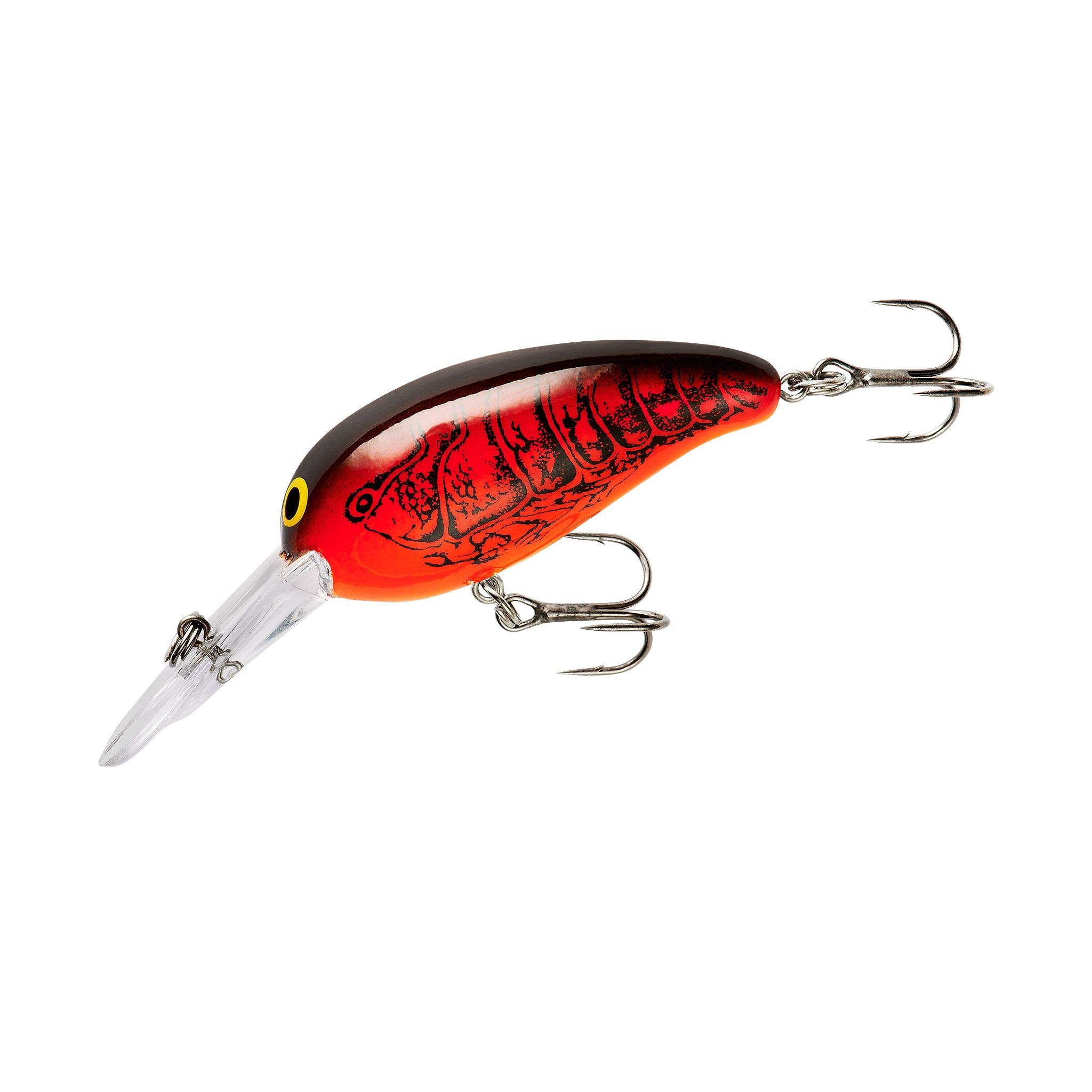 NormanLures Middle N Mid-Depth Crankbait Bass Fishing Lure, 3/8 Ounce, 2 Inch