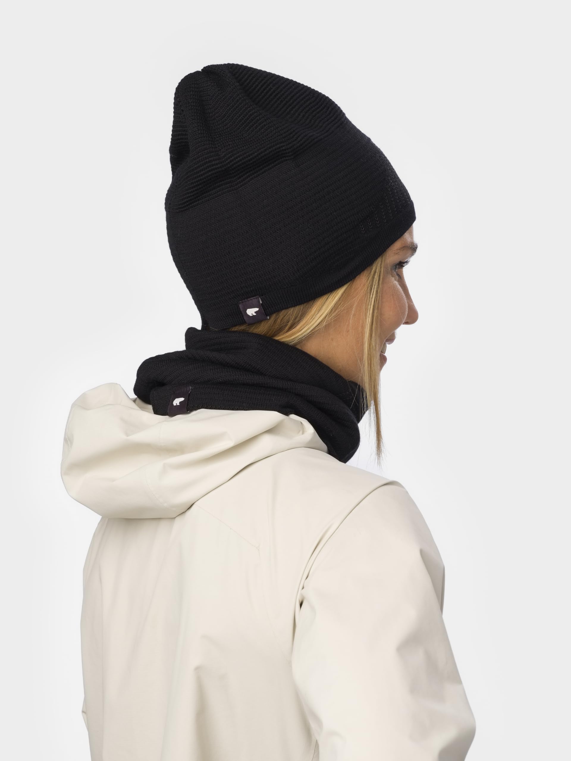 Eisbär Mütze Herren & Damen Active - Merino Beanie Unisex Funktionelle atmungsaktive Sportmütze leichte warme High Performance Laufmütze - passt unter Helm - Haube aus Österreich