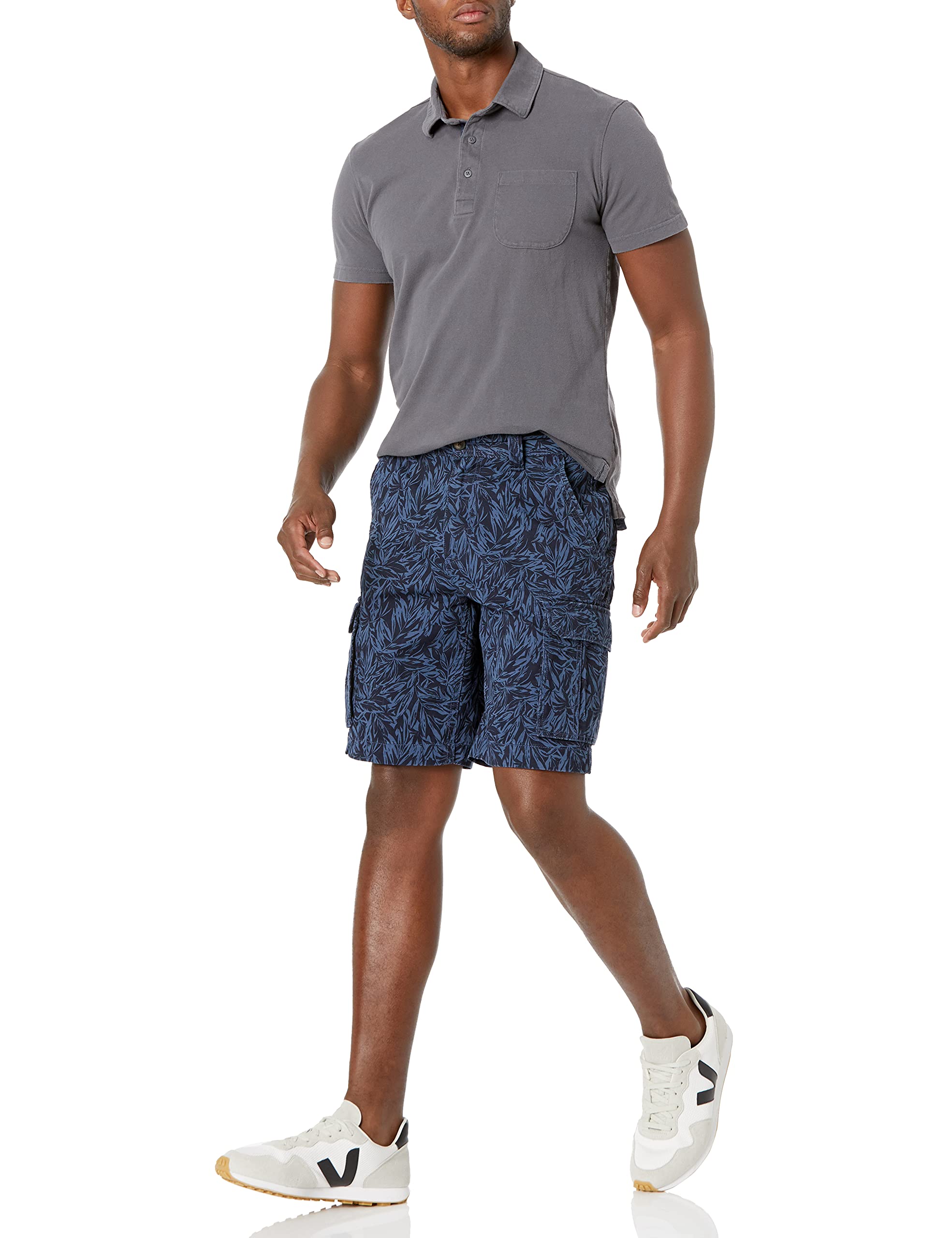 Amazon Essentials Pantaloncini Cargo Vestibilità Classica da 25cm (Disponibili in Taglie Forti) Uomo