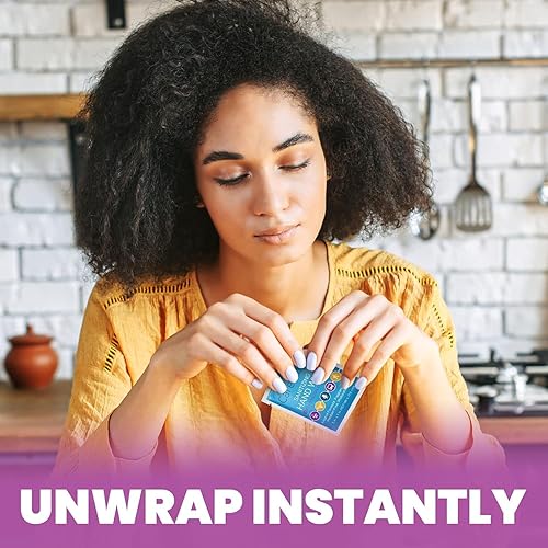 Miniatura 3 de Care Touch Toallitas desinfectantes de manos  220 paquetes envueltos individualmente (caja de 2, 110 toallitas cada uno)