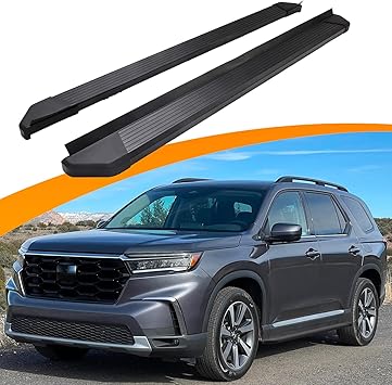 Running Boards Fit for 2023-2026 Honda Pilot Aluminum Side Steps 600 LBS Load