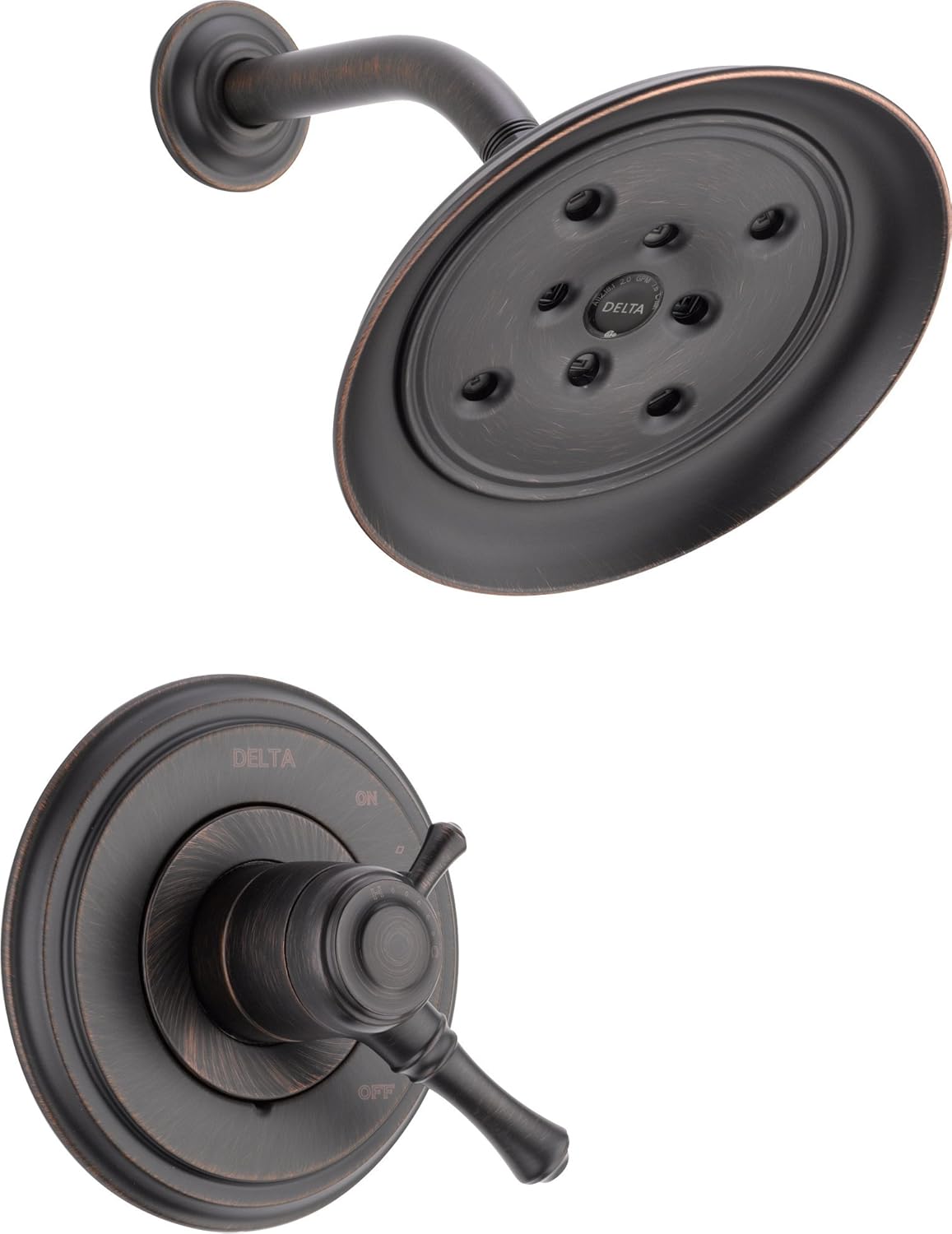 50% оƒƒ Dіѕсоunt Delta Faucet T17297-RB Cassidy MultiChoice 17 Series Shower Trim, Venetian Bronze