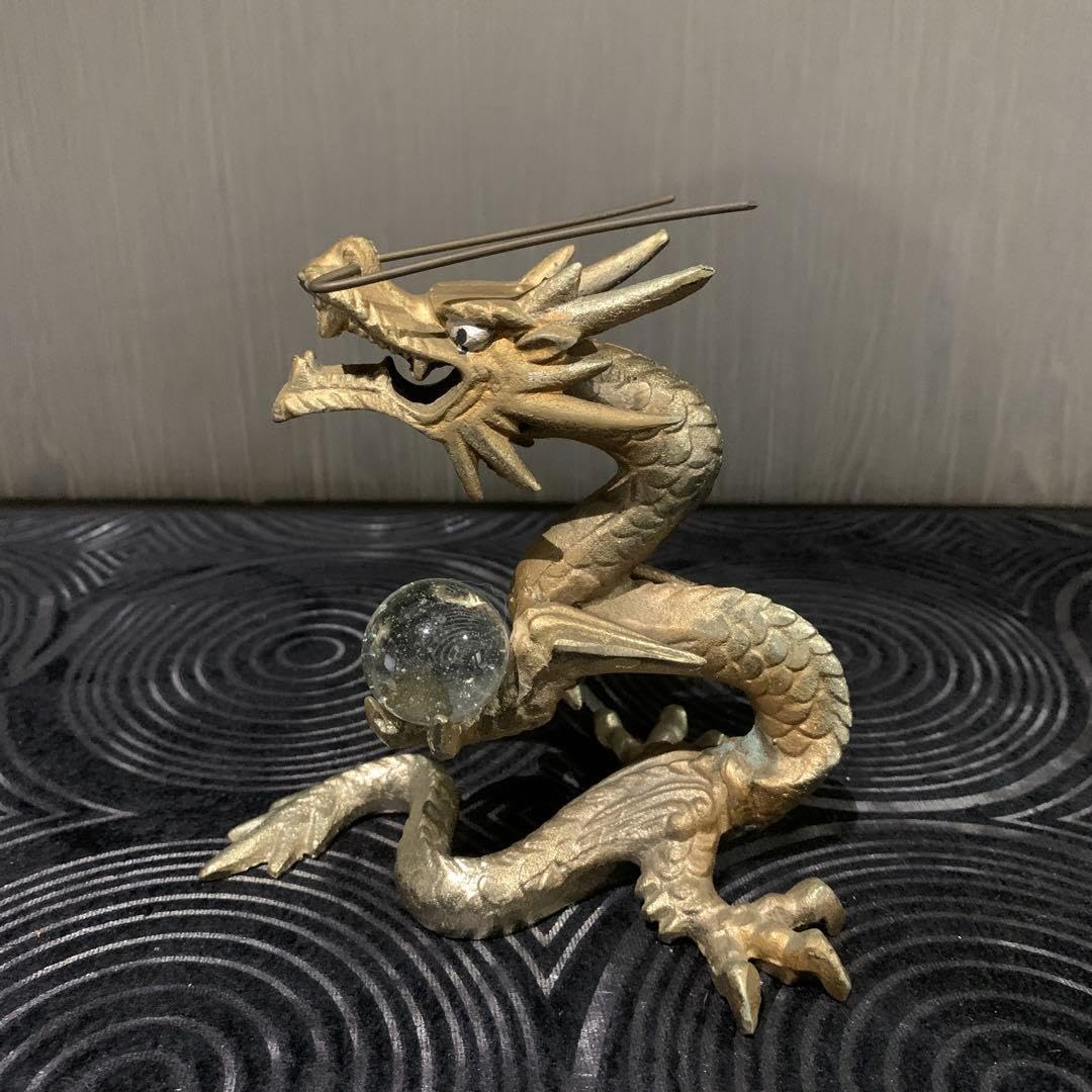鉄製 龍の置物