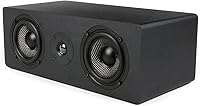 Vista 11 de Micca MB42X Parlantes avanzados para estante para sonido envolvente de cine en casa, estéreo y monitor de campo cercano pasivo, 2 vías (negro, par)