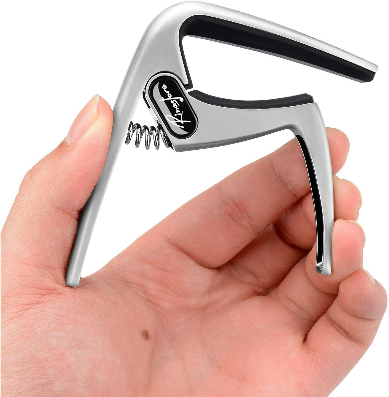 Ukulele Capo - Uke Capo Lightweight Single-handed Use Trigger Capo for Soprano, Concert, Tenor, Baritone Ukulele