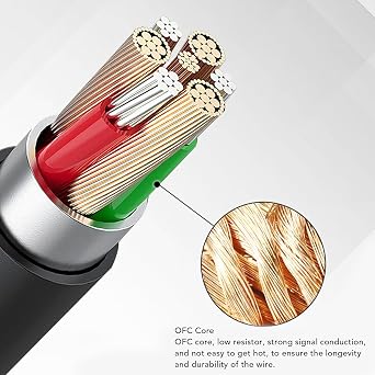 Coiled Audio Cable for Pioneer DJ HDJ-CUE1 HDJ-CUE1BT HDJ-X5 HDJ-X7 HDJ-S7 Headphones, 90 Degree Right Angle Extension Cable, with 6.35mm Adapter