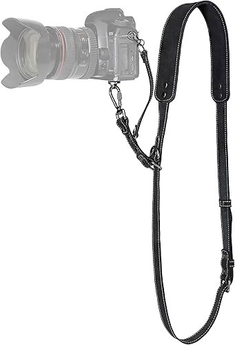Miniatura 12 de Padwa Lifestyle Correa de Arnés de Cámara Individual Color Canela para Una Cámara - Arnés Profesional Individual de Cuero de Grano Completo para