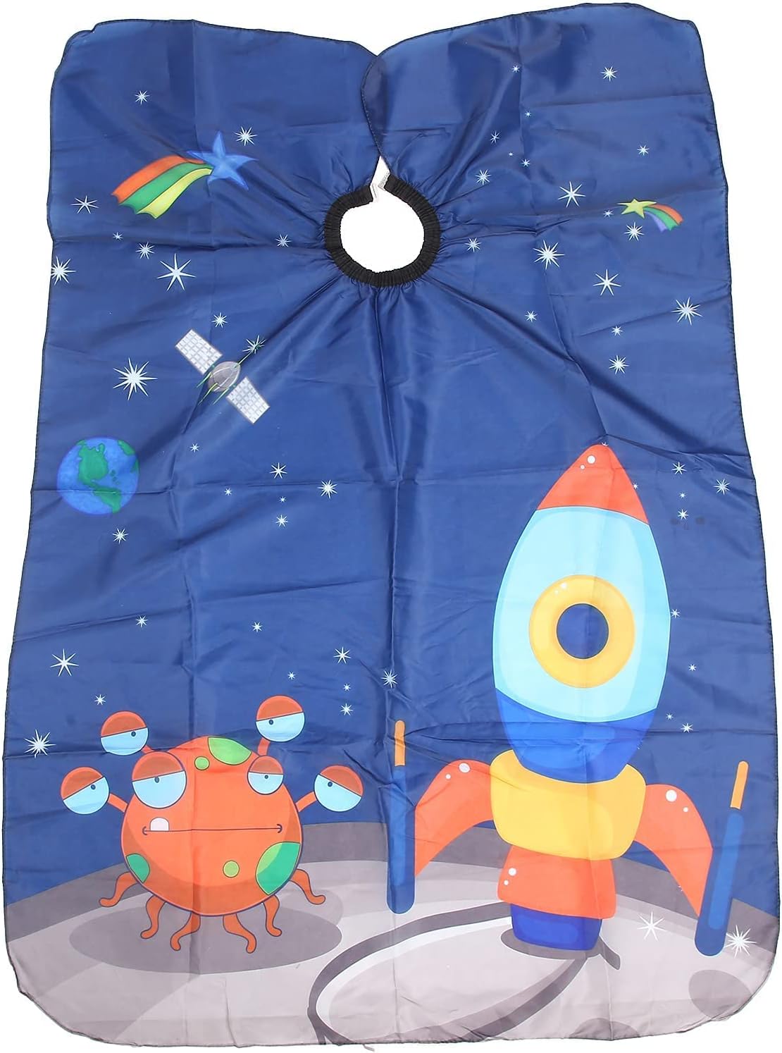 Yinhing Children Hairdressing Cape, Waterproof Barber Shop Cape, Smock Cover Cloth for Toddler, Cosmic Children's Haircut Cloak, Kids Haircut Cape, Hair Cutti