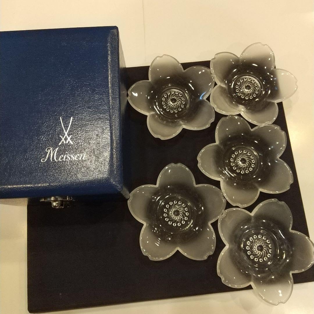 マイセン食器菓子入れ５枚セット マイセン食器菓子入れ5枚セット マイセン食器菓子入れ5枚セット