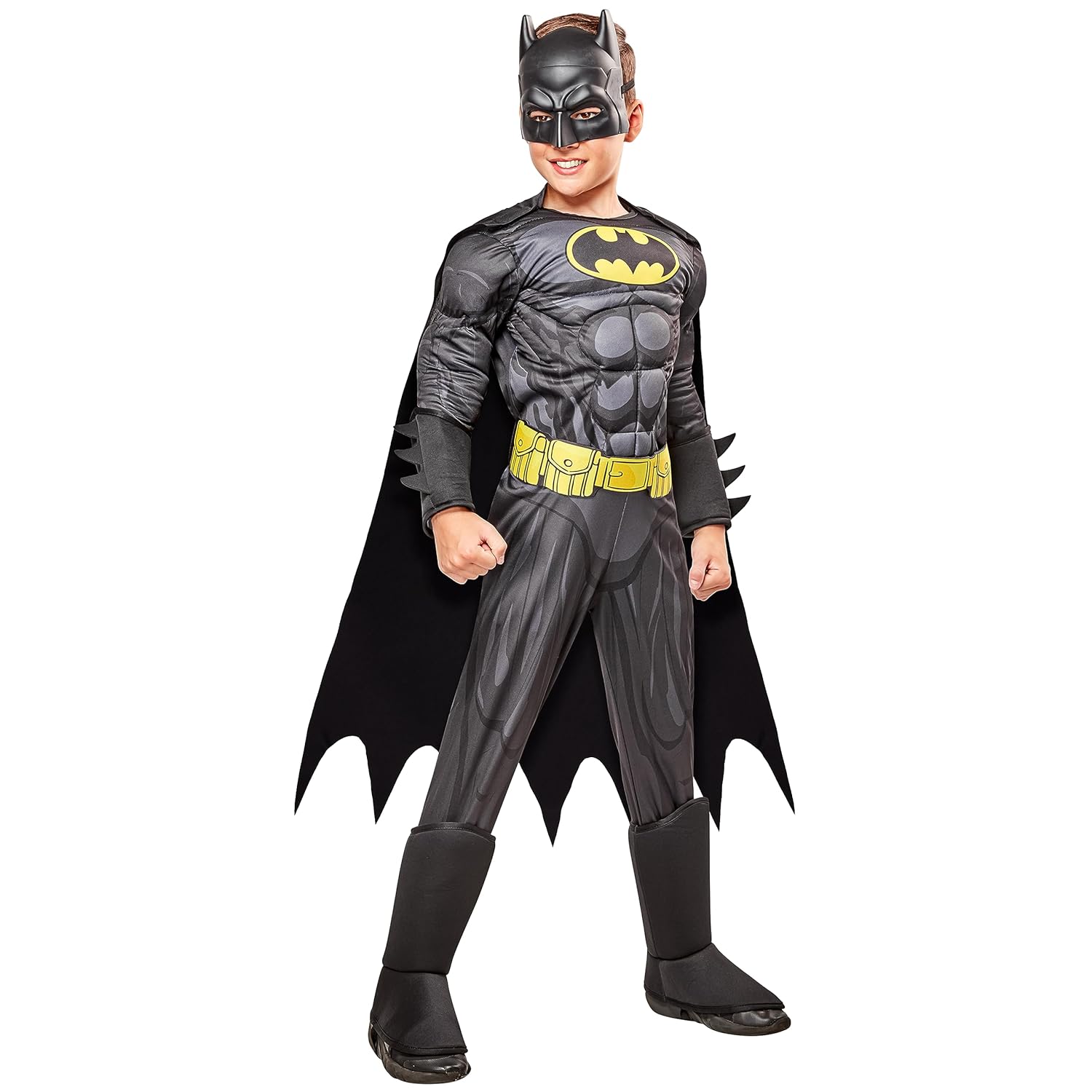 Rubies Costume Boys DC Comics Deluxe Batman Costume