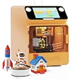 3D Printer for Kids, Safe for Children, Toy 3D Printer, STEM Learning Mate, Wi-Fi & App Control, Weekly Update Toy Library, Touch Screen, Mini Size, Easy Setting/One Click to Print