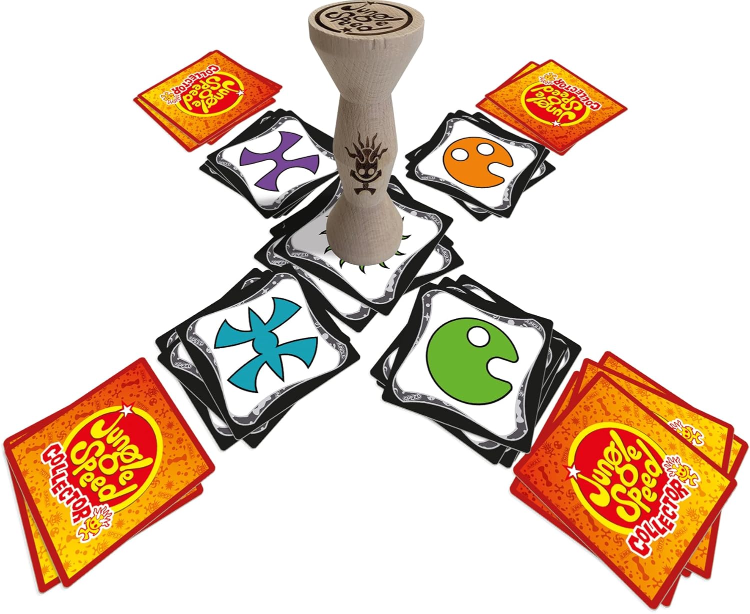 Zygomatic | Jungle Speed Collector | Card Game | Ages 7+ | 2-10 Players | 15+ Minutes Playing Time
