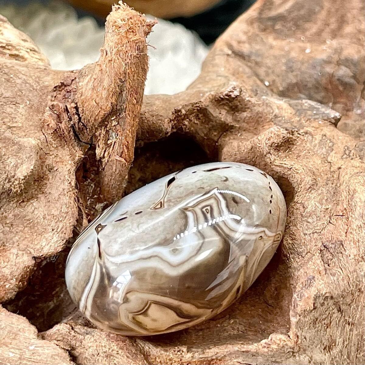 Amazon.co.jp: 天眼石 原石 瑪瑙 天珠 パワーストーン 天然石