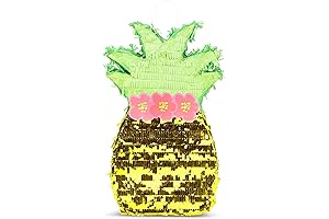 BLUE PANDA Pineapple Pinata for Birthday Party