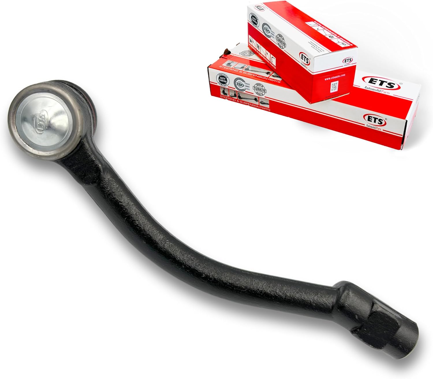 ETS 4Pc Inner Outer Tie Rod End Kit EV800886, ES801074, ES801075 Fits Hyundai Elantra 2011-2016 / Elantra Coupe 2013-2014 / Elantra GT 2013-2017 / Veloster 2012-2017