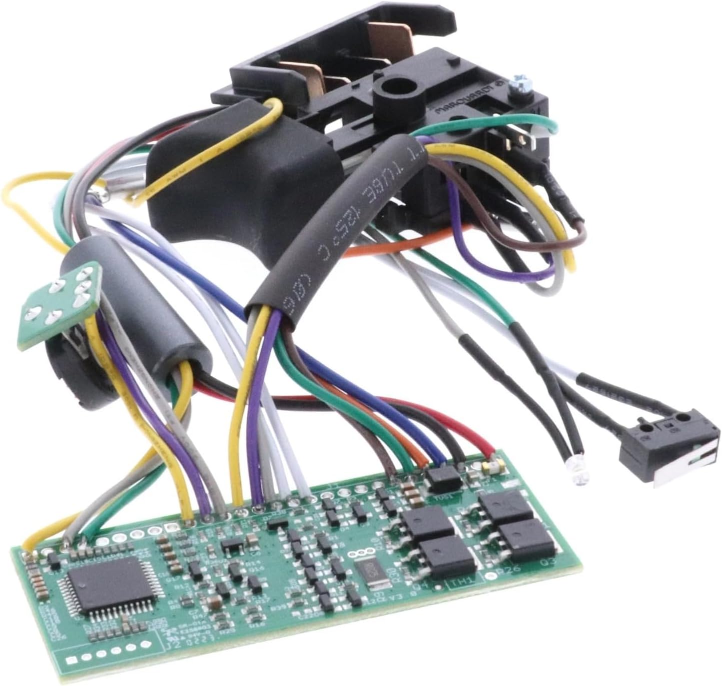 5140187-88 Caulk Gun Switch and Module Replacement for Dewalt DCE560B DCE560D1 DCE570B DCE570D1 DCE580B DCE580D1 Measures Approximately 6.80 x 5.05 x 1.30 inches