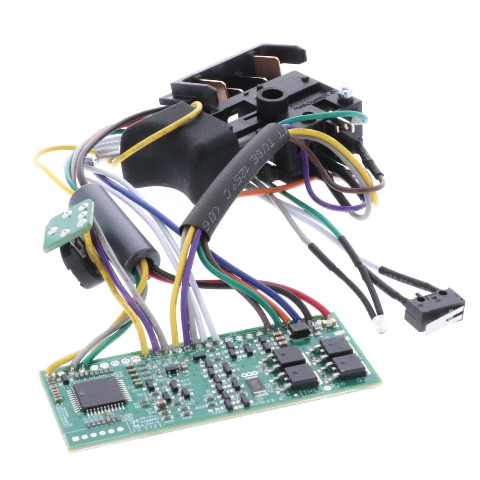 5140187-88 Caulk Gun Switch and Module Replacement for Dewalt DCE560B DCE560D1 DCE570B DCE570D1 DCE580B DCE580D1 Measures Approximately 6.80 x 5.05 x 1.30 inches