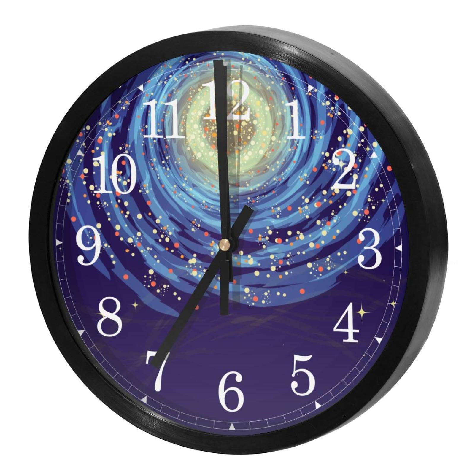 Horloge murale silencieuse sans tic-tac à quartz pour chambre enfant