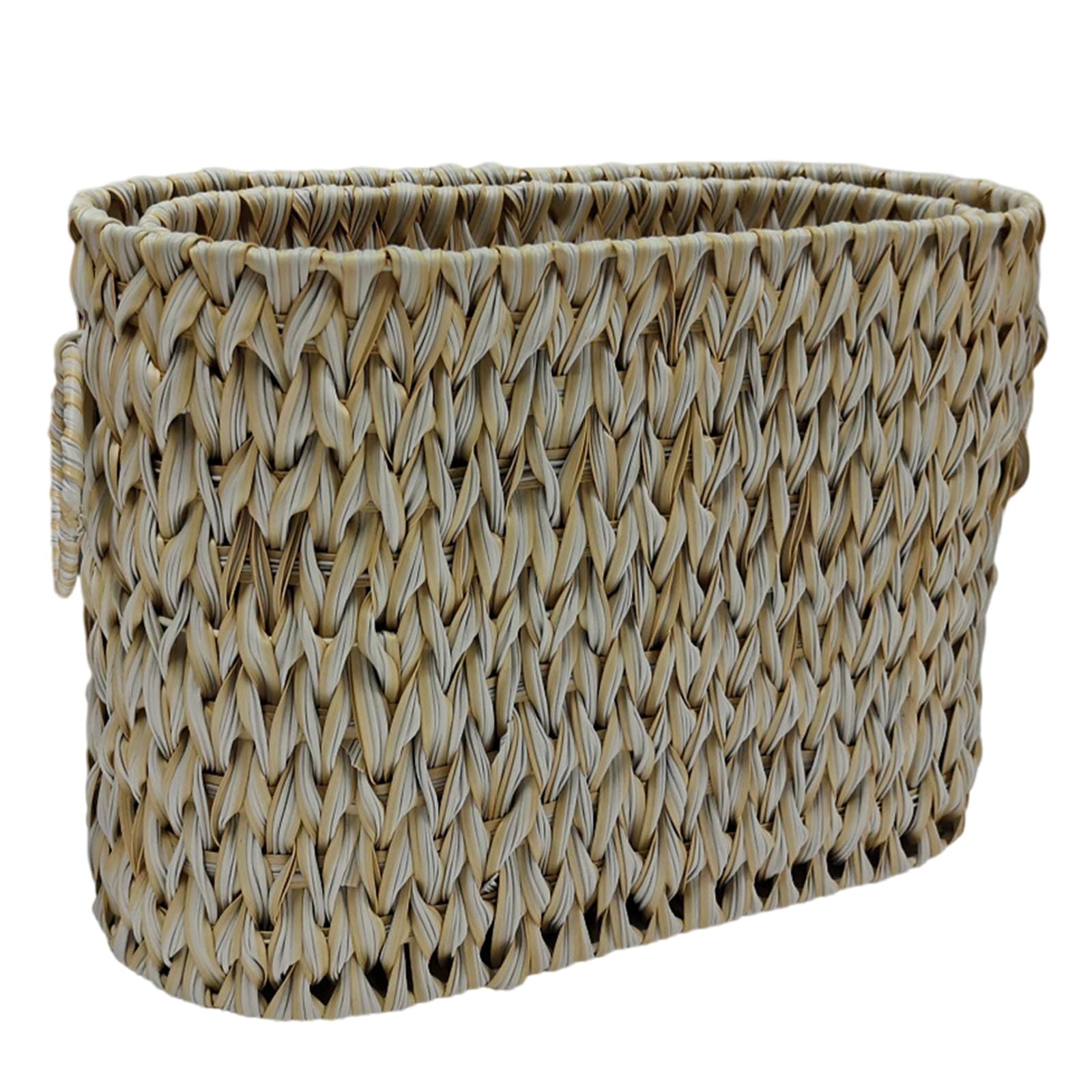 MICFENY Wicker Basket for Bathroom Storage Multipurpose Decorative Holder for Closet Elegant Styles