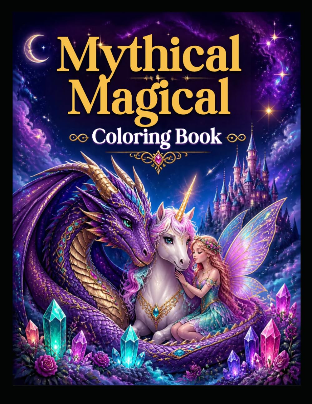 Wizard Using Magic Coloring Page Amazon.com: Mythical Magical Coloring Book: 9798162484219: Lane, Daisy ...