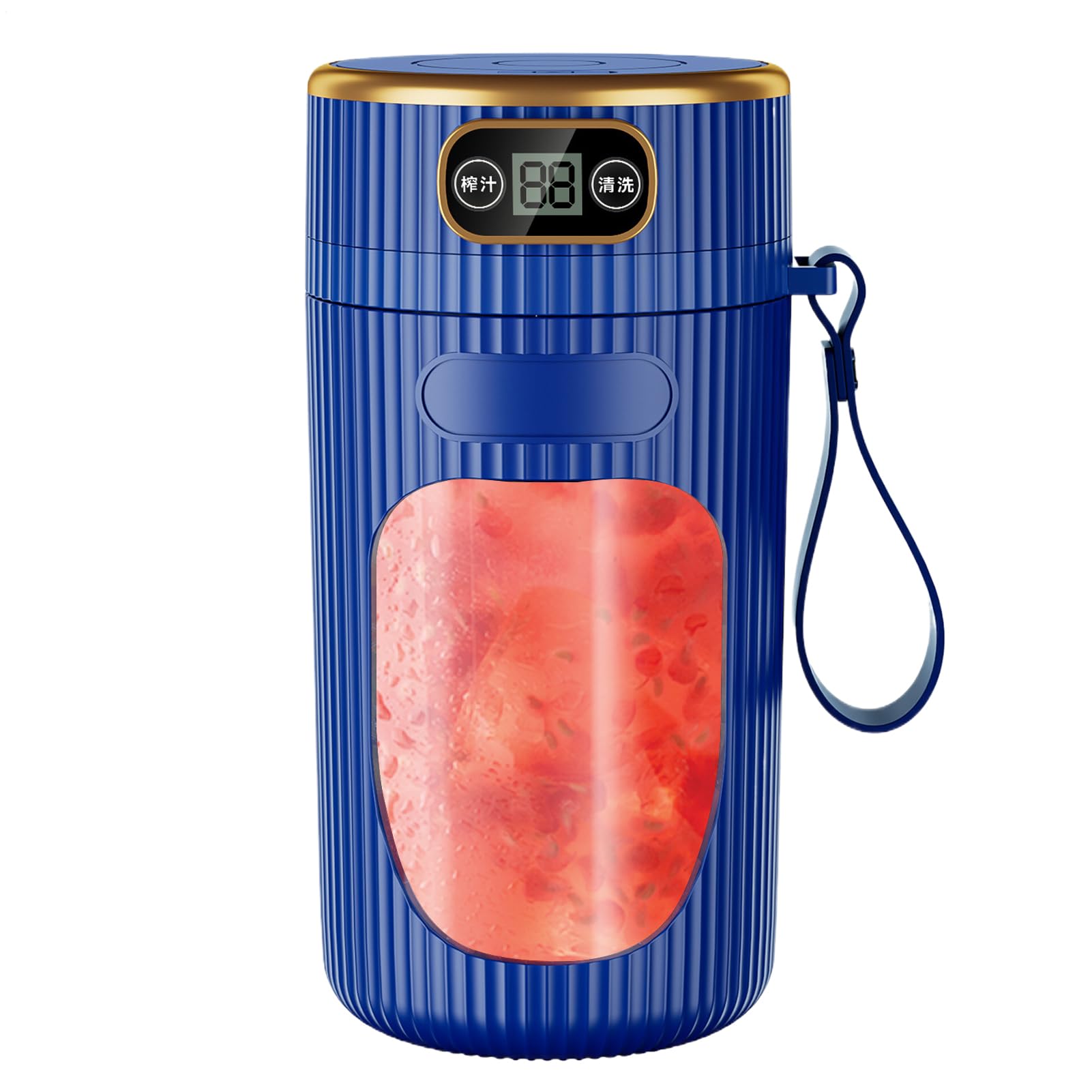 Estrattore Di Succo Portatile | Di Succo Compatta - Bottiglia Mixer Elettrica Compatta per Shakes Proteine, Preparazione di Pasti, Escursioni, Picnic, Sport, Spiaggia e Cucina