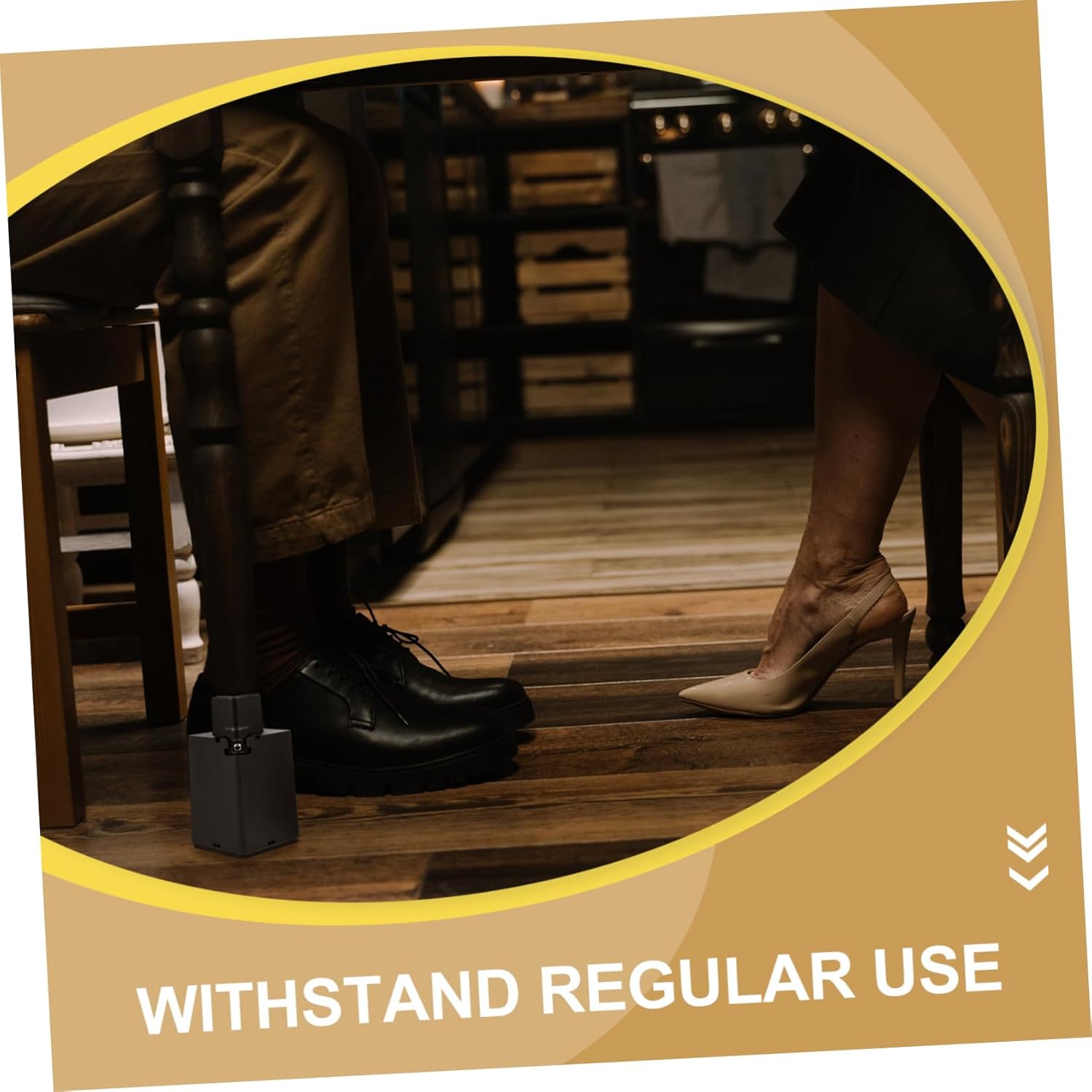 Artibetter 4pcs Bed Risers Heavy Duty Furniture Lifts Adjustable Table Risers Material