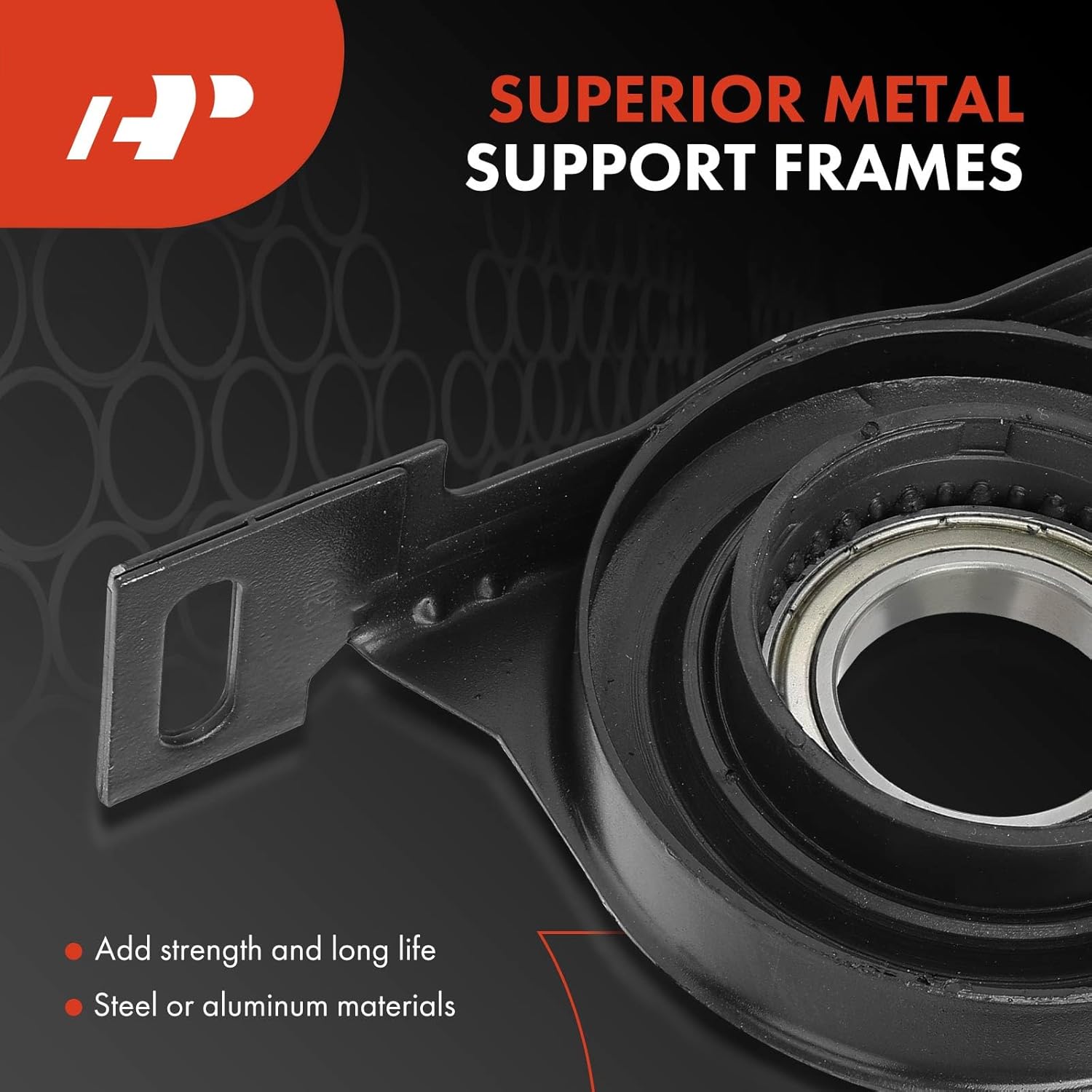 A-Premium Drive Shaft Center Support Bearing Compatible with BMW 740i 1995 1997-2001, 740iL 750iL 1995-2001, E38 Series, Driveshaft Carrier Bearing