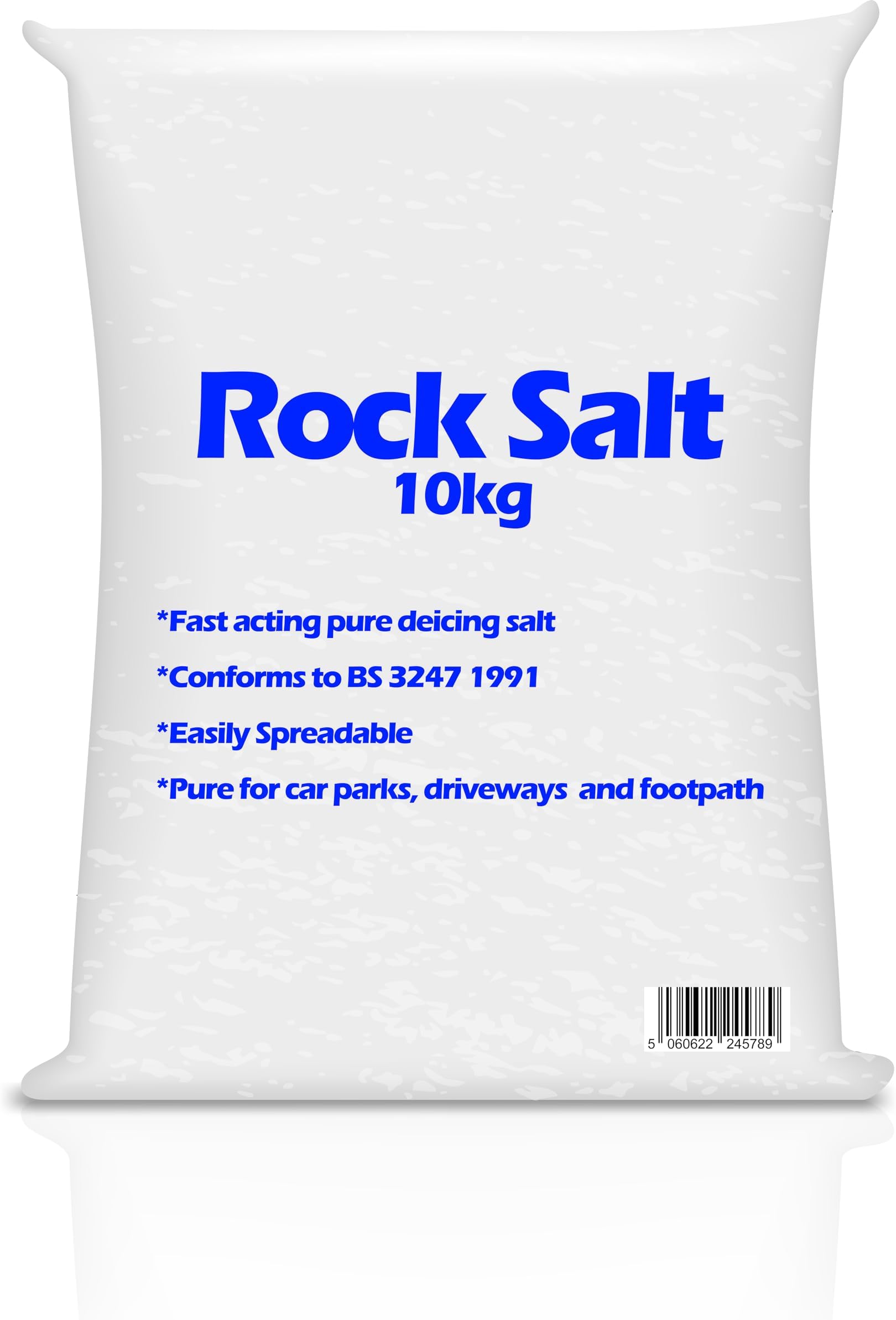 Laeto Snow Essentials 10kg Bag of Grit Rock Salt White Grit Rock Salt
