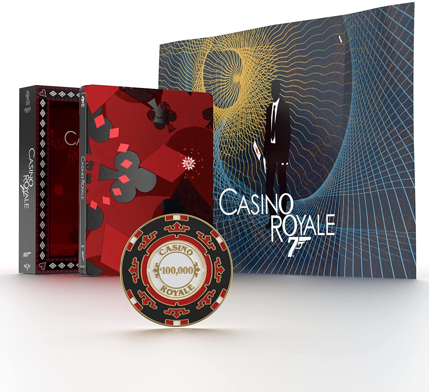 James Bond 007 Casino Royale - Titans of Cult Limited Edition Steelbook [4K UHD + Blu-ray]