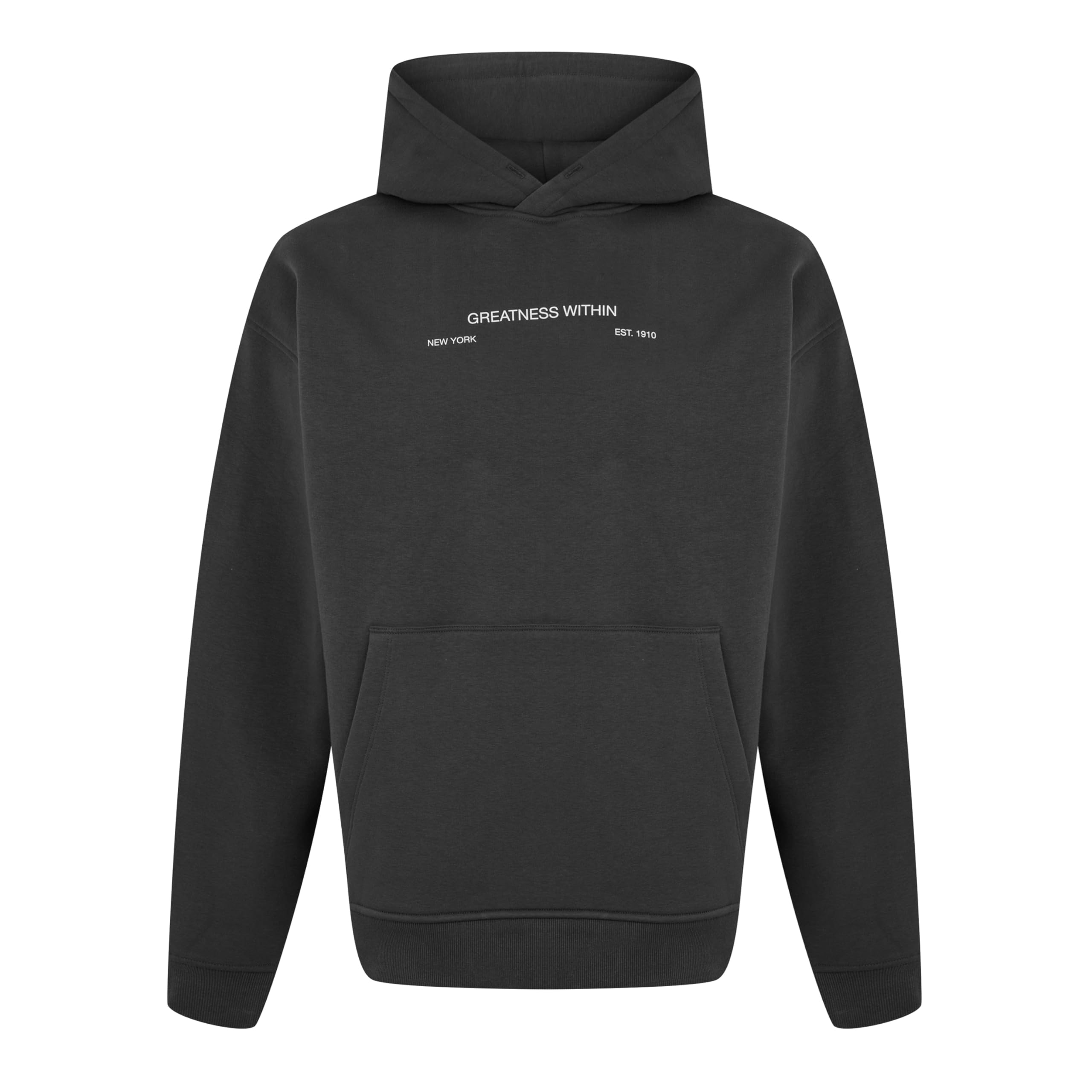 Everlast Męska bluza z kapturem do klubu bokserskiego, ciepła, oversize, męska bluza z kapturem, miękki polar, sportowy krój
