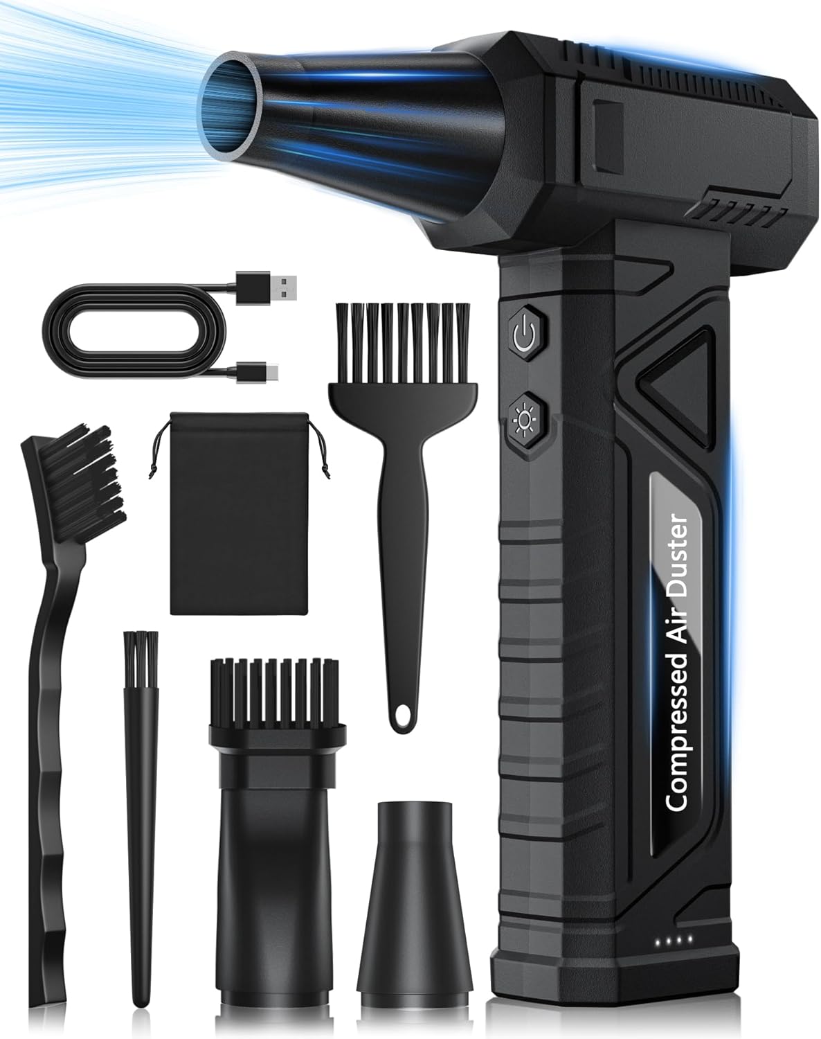 Compressed Air Duster-Replaces Compressed Air Cans-Canned Air