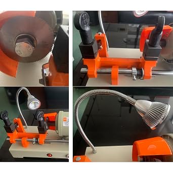 Key Cutting Machine Duplicator - Automatic Horizontal Copy Machine with 5 Duplicating Types for Accurate Adjustment and Easy Operation