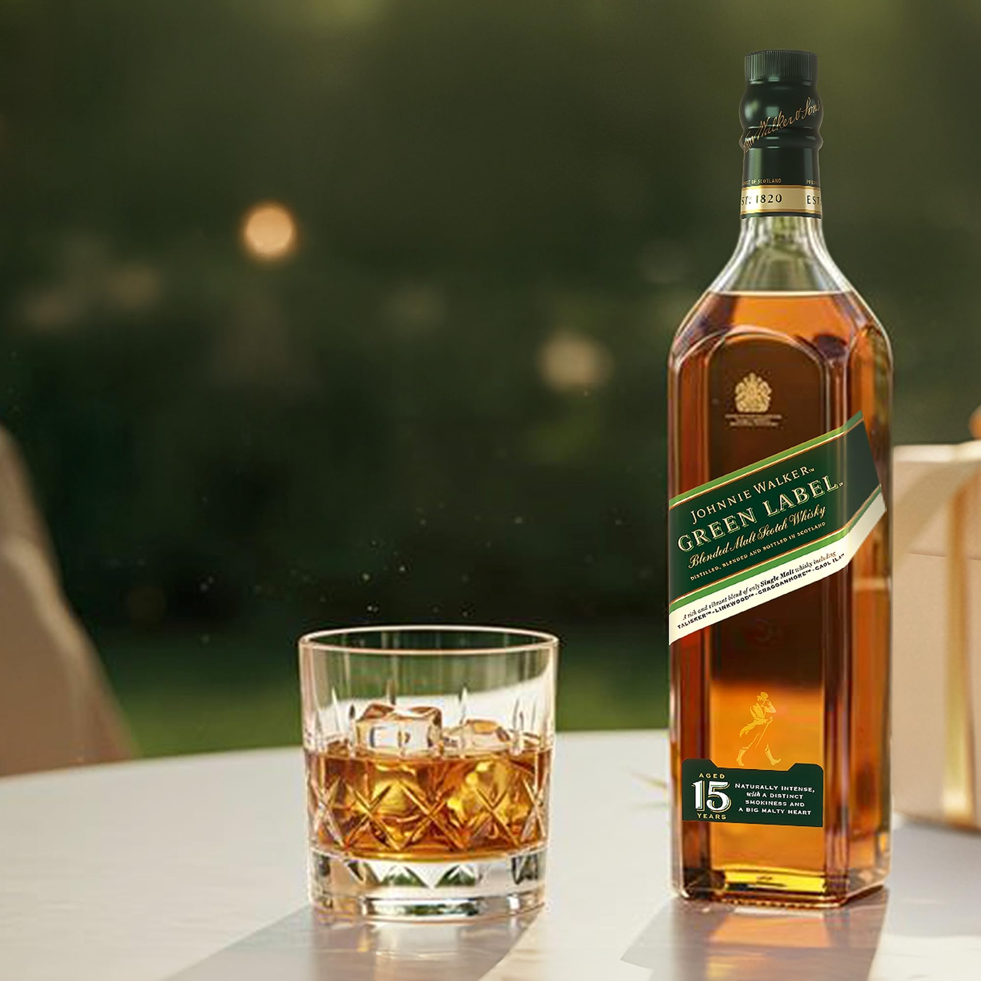 Johnnie Walker Green Label Whisky Escocés Blended 700 ml