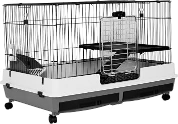 A&E Cage Company 52470002 Cage Deluxe 2 Level 40X25X26