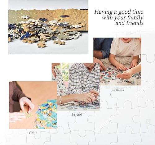 Miniatura 8 de ALAZA Rompecabezas de 500 piezas, colorido mapa de viaje de Italia, gran rompecabezas educativo de descompresión intelectual, juego de arte de pared