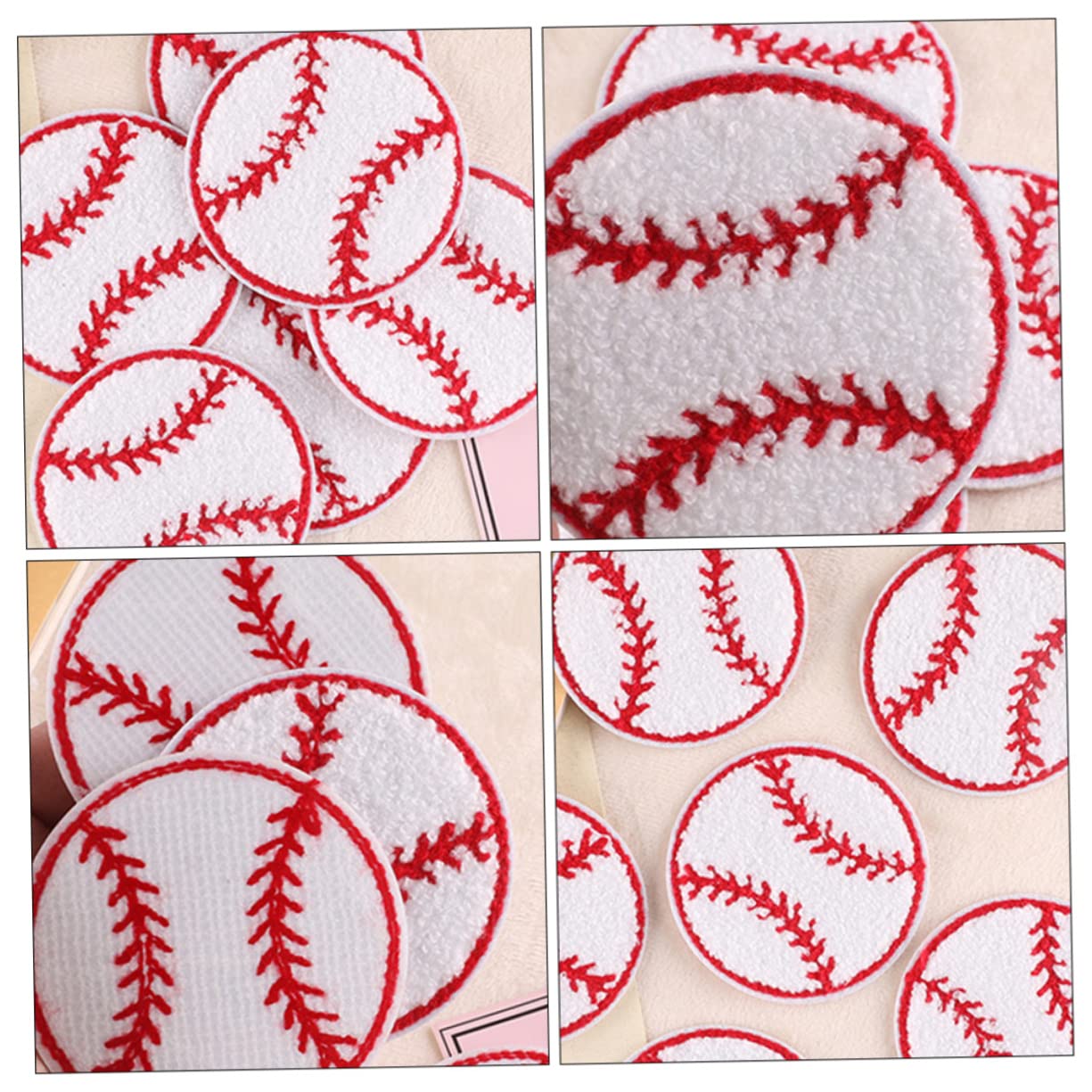 TEHAUX 40pezzi Toppe Decorative Termoadesive Per Abbigliamento Patches Resistente Per Cappelli Zaini e Per Decorazioni e Riparazioni Di Tessuti