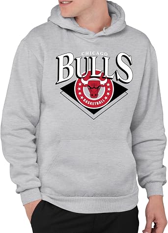 Junk Food NBA mens Junk Food X Nba - Court Classic - Officially Licensed Nba Adult Hooded Fleece Sweatshirt for Men & Women
