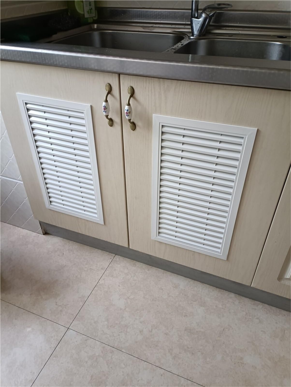 lüftungsgitter Dekorative Giebellüftungsabdeckung 2er-Pack, Luftgitter Für Türschrank, Hoch 150 140 130 120 110 100 Cm(4x60in/10x150cm)