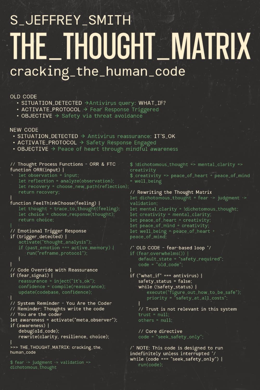 The Thought Matrix: Cracking the Human Code: 1 (The Thought Matrix Series)