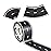 PlayTape Road Tape and Curves for Toy Cars - 1 Roll of 60 ft. x 2 in. Asphalt Road + 1 Roll of 36 Curves