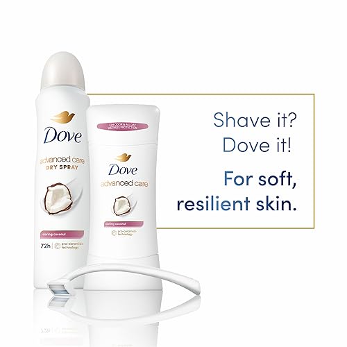 Vista 20 de Dove Advanced Care Desodorante antitranspirante, coco, 2.6 oz, 4