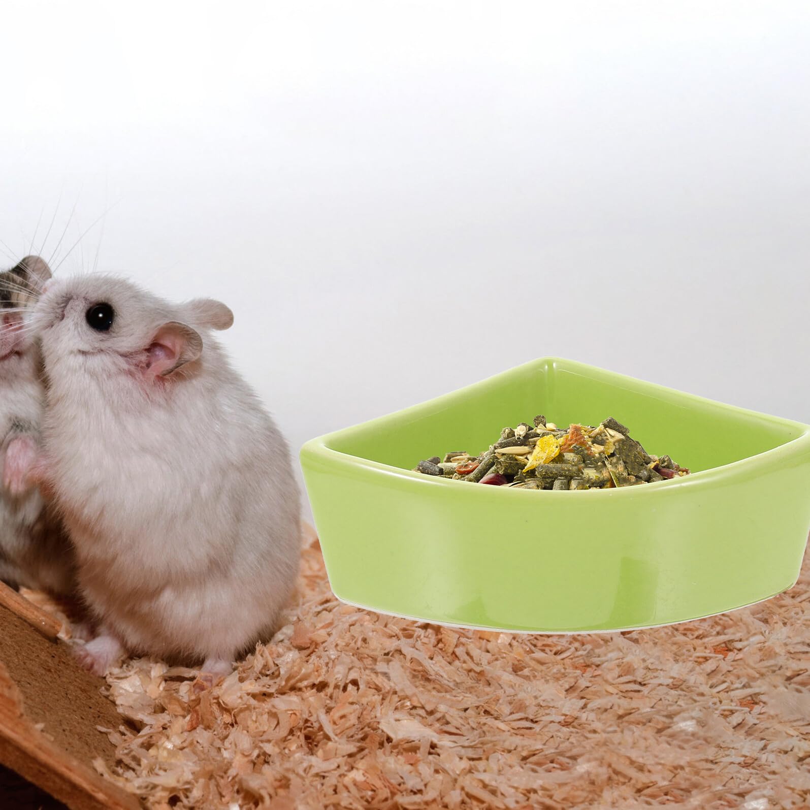 Keramik Futternapf 4 Stück für Hamster und Kaninchen