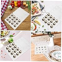 Vista 6 de Zerodeko 100 cajas de huevos de codorniz Caja de huevos de codorniz seco Cartones de huevos Soporte de huevo de codorniz