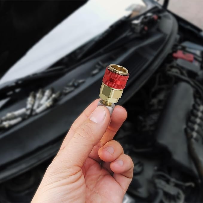 Adaptador R134a BuleVina Quick Coupler para Ford BMW Audi miniatura 7